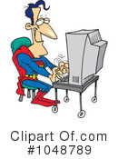Superhero Clipart #1048789 by toonaday