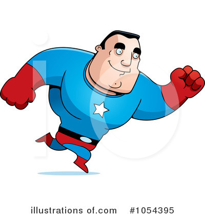 Royalty-Free (RF) Superhero Clipart Illustration by Cory Thoman - Stock Sample #1054395