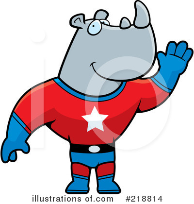 Royalty-Free (RF) Superhero Clipart Illustration by Cory Thoman - Stock Sample #218814