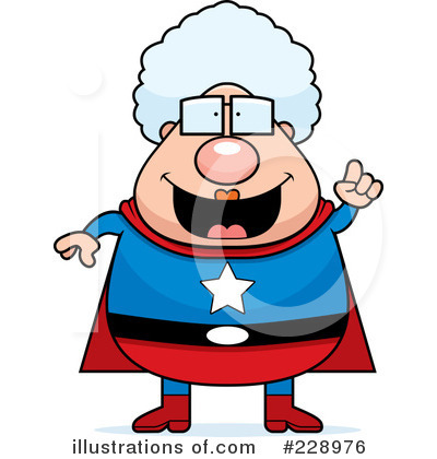 Royalty-Free (RF) Superhero Clipart Illustration by Cory Thoman - Stock Sample #228976