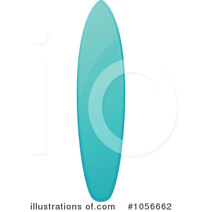 Royalty-Free (RF) Surfboard Clipart Illustration by elaineitalia - Stock Sample #1056662