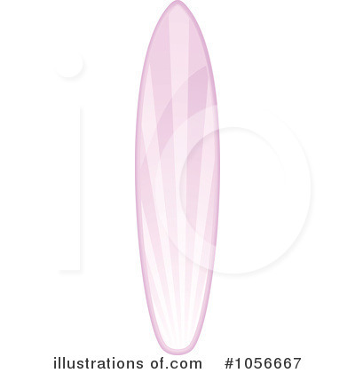 Royalty-Free (RF) Surfboard Clipart Illustration by elaineitalia - Stock Sample #1056667