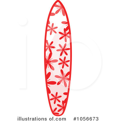 Royalty-Free (RF) Surfboard Clipart Illustration by elaineitalia - Stock Sample #1056673