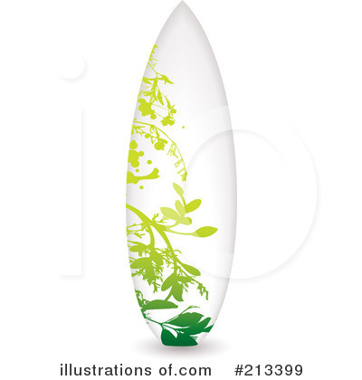 Royalty-Free (RF) Surfboard Clipart Illustration by michaeltravers - Stock Sample #213399