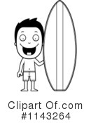 Surfer Clipart #1143264 by Cory Thoman