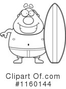 Surfer Clipart #1160144 by Cory Thoman