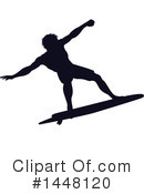 Surfer Clipart #1448120 by AtStockIllustration