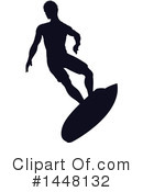 Surfer Clipart #1448132 by AtStockIllustration