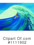Surfing Clipart #1111902 by Prawny