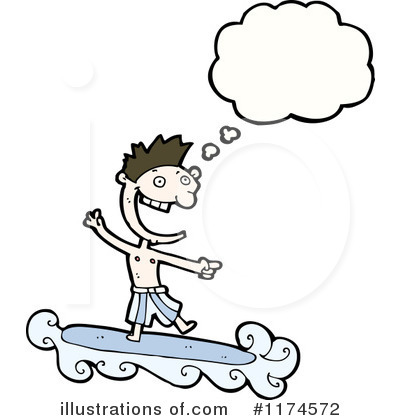 Royalty-Free (RF) Surfing Clipart Illustration by lineartestpilot - Stock Sample #1174572