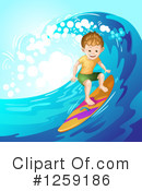 Surfing Clipart #1259186 by merlinul