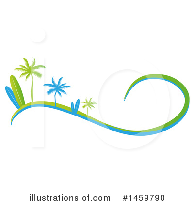 Royalty-Free (RF) Surfing Clipart Illustration by Domenico Condello - Stock Sample #1459790