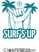 Surfing Clipart #1729229 by Vector Tradition SM