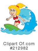 Surfing Clipart #212982 by visekart
