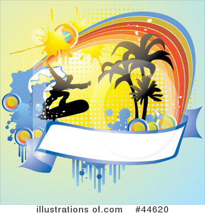 Surfing Clipart #44620 by MilsiArt