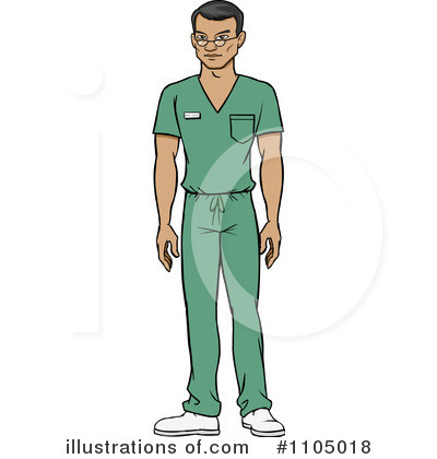 Royalty-Free (RF) Surgeon Clipart Illustration by Cartoon Solutions - Stock Sample #1105018