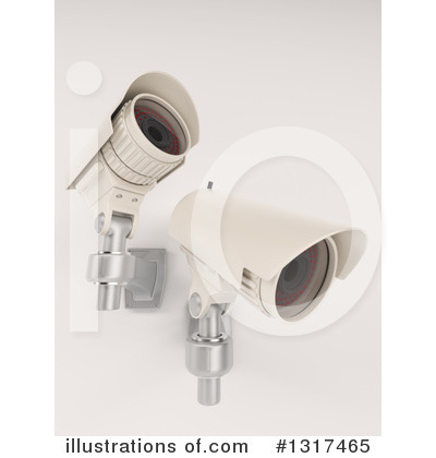 Royalty-Free (RF) Surveillance Clipart Illustration by KJ Pargeter - Stock Sample #1317465
