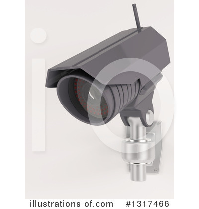 Royalty-Free (RF) Surveillance Clipart Illustration by KJ Pargeter - Stock Sample #1317466