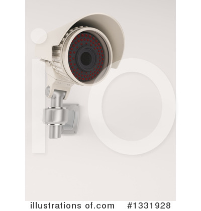 Royalty-Free (RF) Surveillance Clipart Illustration by KJ Pargeter - Stock Sample #1331928