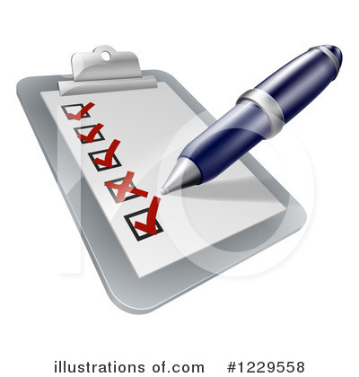 Royalty-Free (RF) Survey Clipart Illustration by AtStockIllustration - Stock Sample #1229558