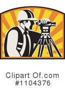 Surveyor Clipart #1104376 by patrimonio