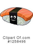 Sushi Clipart #1258496 by Vector Tradition SM