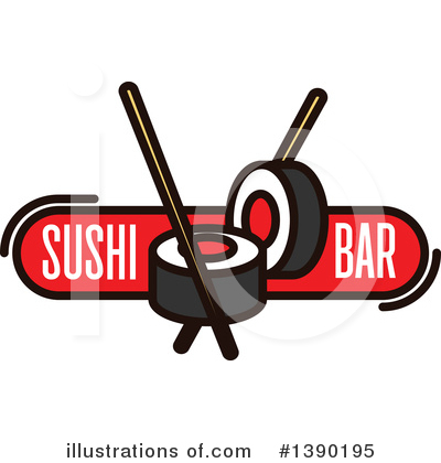 Asian Food Clipart #1390195 by Vector Tradition SM