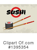 Sushi Clipart #1395354 by Hit Toon