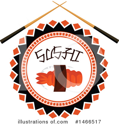 Royalty-Free (RF) Sushi Clipart Illustration by Vector Tradition SM - Stock Sample #1466517