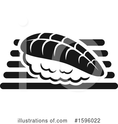 Royalty-Free (RF) Sushi Clipart Illustration by Vector Tradition SM - Stock Sample #1596022