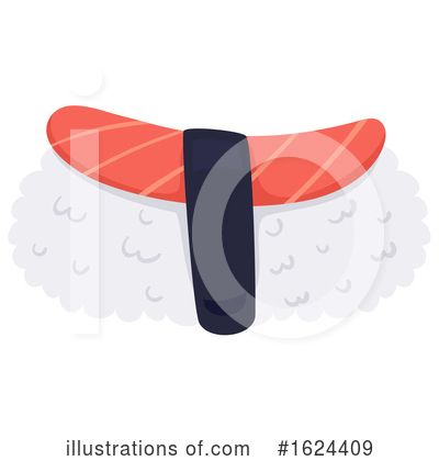 Sushi Clipart #1624409 by BNP Design Studio