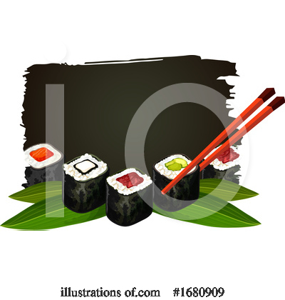 Asian Cuisine Clipart #1680909 by Vector Tradition SM