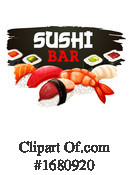 Sushi Clipart #1680920 by Vector Tradition SM