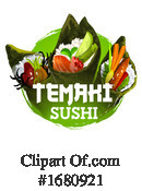 Sushi Clipart #1680921 by Vector Tradition SM