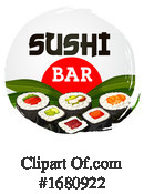 Sushi Clipart #1680922 by Vector Tradition SM