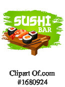 Sushi Clipart #1680924 by Vector Tradition SM