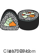 Sushi Clipart #1739949 by Vector Tradition SM
