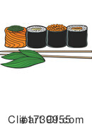 Sushi Clipart #1739955 by Vector Tradition SM