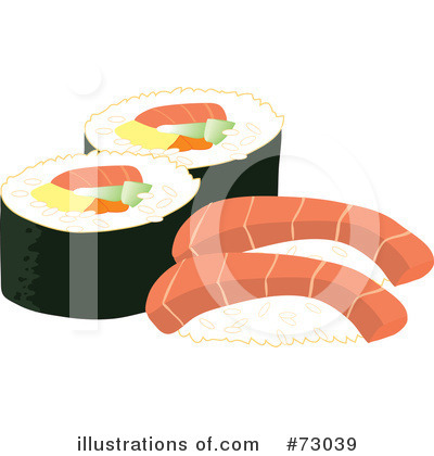 Sushi Clipart #73039 by Rosie Piter