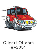 Suv Clipart #42931 by Dennis Holmes Designs