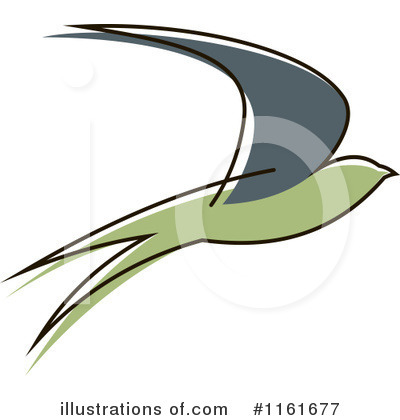 Swallows Clipart #1161677 by Vector Tradition SM