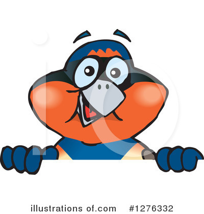 Royalty-Free (RF) Swallow Clipart Illustration by Dennis Holmes Designs - Stock Sample #1276332