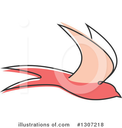Swallow Clipart #1307218 by Vector Tradition SM