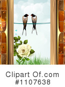 Swallows Clipart #1107638 by merlinul