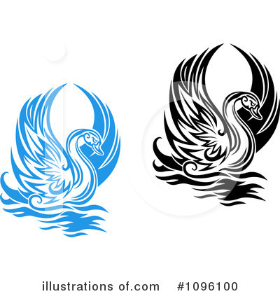 Swan Clipart #1096100 by Vector Tradition SM