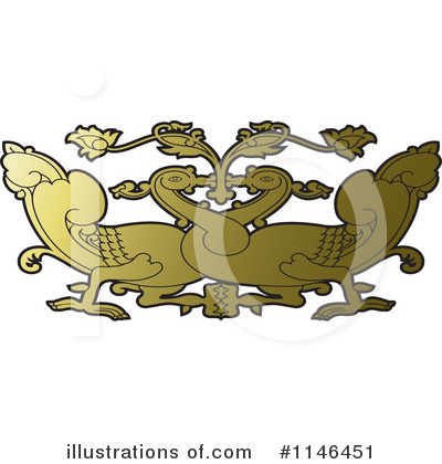 Royalty-Free (RF) Swan Clipart Illustration by Lal Perera - Stock Sample #1146451