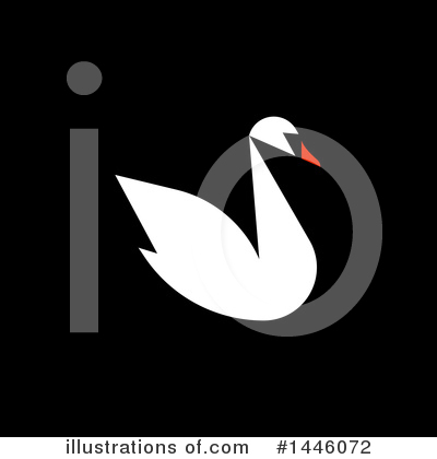 Royalty-Free (RF) Swan Clipart Illustration by elena - Stock Sample #1446072