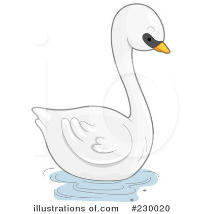 Swan Clipart #230020 by BNP Design Studio