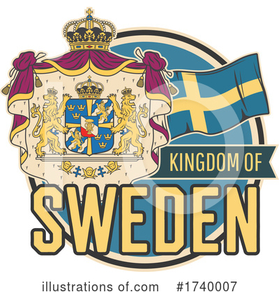 Sweden Clipart #1740007 by Vector Tradition SM