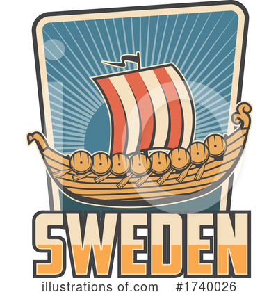 Royalty-Free (RF) Sweden Clipart Illustration by Vector Tradition SM - Stock Sample #1740026